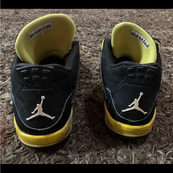 Air Jordan 4 yellow thunder - Picture 7 of 9
